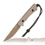 ANV Knives Outdoormesser P200 Sleipner Stahl Cerakote coyote inkl. Kydexscheide