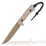 ANV Knives Outdoormesser P300 Sleipner Stahl Cerakote coyote inkl. Kydexscheide