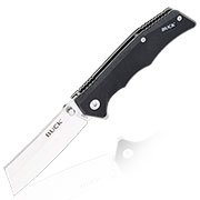 Buck Einhandmesser 252 Trunk schwarz/silber inkl. Grtelclip
