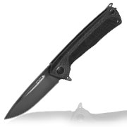 Thumbnail Farbe ANV Knives 2in1 Taschenmesser / Einhandmesser Z200 Plus DLC Sleipner Stahl G10 schwarz inkl. Grtelclip