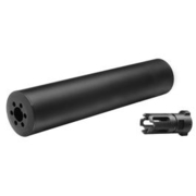 Madbull / Gemtech G5 Aluminium Silencer inkl. Flash-Hider schwarz 14mm -