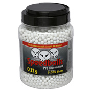 Speedballs Pro Tournament BBs 0,12g 5.000er Airsoftkugeln Container wei