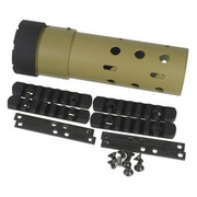 MadBull / PRI M4 Gen. III Round Rail Handguard 7 Zoll Tan