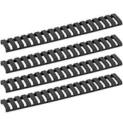 G&G Ladder Rail Cover 178mm 4er Set - schwarz