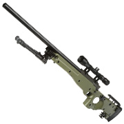 Well L96 AWS-338 Snipergewehr inkl. Zweibein / Zielfernrohr Springer 6mm BB oliv