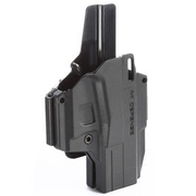 IMI Defense MORF X3 Polymer Holster IWB / OWB / Paddle für Glock 19 Rechts / Links schwarz