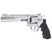 KLI Titan 6 Zoll Revolver Vollmetall CO2 6mm BB Chrome-Finish