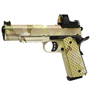 Nuprol Raven M1911 MEU mit HD5141 LPZ Vollmetall GBB 6mm BB MC-Camo