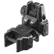 APS Rhino Flip-Up Rear Sight / Zielvisier schwarz f. 21mm Schienen