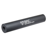 APS Sub-Sonic Aluminium Suppressor 190 x 33mm 14mm+ / 14mm- schwarz