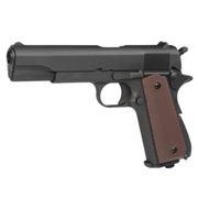 KLI M1911-A1 Vollmetall CO2 BlowBack 6mm BB schwarz