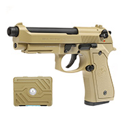 G&G GPM92 GP2 Vollmetall GBB 6mm BB Desert Tan oliv inkl. Pistolenkoffer