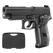 HFC H226 Airsoftpistole Vollmetall GBB 6mm BB grau inkl. Pistolenkoffer
