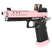Vorsk Airsoft Hi-Capa 5.1 mit HD5141 LPZ Vollmetall GBB 6mm BB pink / schwarz