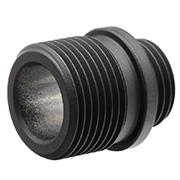 AiRReX Aluminium Schalldmpferadapter f. Pistolen 11mm+ auf 14mm- schwarz