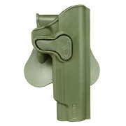Amomax Tactical Holster Polymer Paddle für M1911 Pistolen Rechts oliv