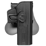 Amomax Tactical Holster Polymer Paddle fr Glock 17 / 22 / 31 Rechts schwarz