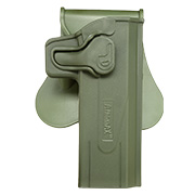 Amomax Tactical Holster Polymer Paddle fr STI Hi-Capa 2011 Rechts oliv