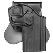 Amomax Tactical Holster Polymer Paddle fr CZ 75D Compact / Taurus 24/7 Rechts schwarz