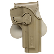 Amomax Tactical Holster Polymer Paddle fr Beretta 92 / 92F / M9 Rechts Flat Dark Earth