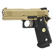 Wei-ETech Hi-Capa 4.3 Vollmetall GBB 6mm BB Tan / schwarz