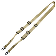 Amomax 2-Punkt Tragegurt Dual Bungee Universal Tactical Type 1 Coyote Brown