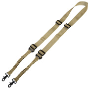 Amomax 2-Punkt Tragegurt  Dual Bungee Universal Tactical Type 2 Coyote Brown