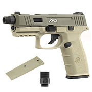 ICS BLE XFG mit Metallschlitten GBB 6mm BB oliv / tan