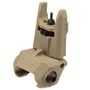 ICS CFS Polymer Flip-Up Front Sight f. 21mm Schienen Tan