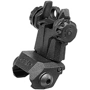 ICS CFS Polymer Flip-Up Rear Sight f. 21mm Schienen schwarz