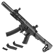 King Arms PDW 9mm SBR M-LOK SD Polymergehuse S-AEG 6mm BB schwarz