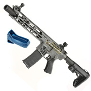 King Arms M4 TWS M-LOK V2 Carbine Elite Vollmetall S-AEG 6mm BB Gunmetal Grey - Limited Edition