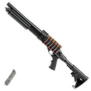 Golden Eagle M8873 Vollmetall Pump Action Gas Shotgun 6mm BB schwarz