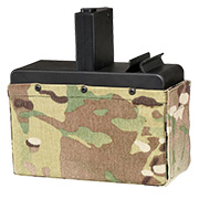 G&G M4 / M16 LMG Box-Magazin Hi-Cap 2500 Schuss Multicam - elektrisch