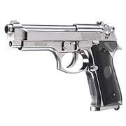 B&W Airsoft M9 Vollmetall GBB 6mm BB chrom