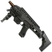 APS Caribe Carbine Conversion Kit f. TM / KSC / WE / VFC G17 / G18C GBB Pistolen schwarz