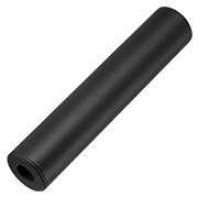 King Arms Light Weight Aluminium Silencer 150 x 30mm 14mm+ / 14mm- schwarz