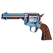 King Arms SAA .45 Peacemaker 4 Zoll Revolver Gas 6mm BB stahlblau