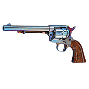 King Arms SAA .45 Peacemaker 6 Zoll Revolver Gas 6mm BB stahlblau