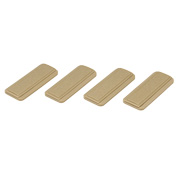 G&G M-Lok Rail Panel / Rail Covers Two-Piece Design (4 Stck) Desert Tan