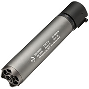ASG B&T Rotex-V 197mm Aluminium Silencer mit Stahl Flash-Hider 14mm- grau