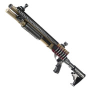 Jag Arms Scattergun SP Vollmetall Pump Action Gas Shotgun 6mm BB tan