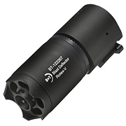 ASG B&T Rotex-V Blast Deflector Aluminium Silencer mit Stahl Flash-Hider 14mm- schwarz