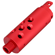 AiRReX Custom-A CNC Aluminium Auenlauf Round f. Action Army AAP-01 rot