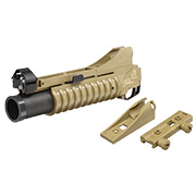 Cybergun Colt M203 40mm Granatwerfer Polymer-Version (3in1) Dark Earth - Short Version