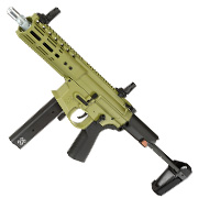 APS / EMG Noveske Space Invader 9mm Gen. 4 eSilver Edge SDU-MosFet 2.0 Vollmetall S-AEG 6mm BB oliv