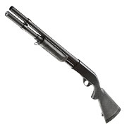 Maruzen M870 Extension Custom Pump Action Gas Shotgun mit Hlsenauswurf 6mm BB schwarz