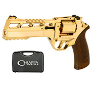 BO Manufacture Chiappa Charging Rhino 60DS Revolver Vollmetall CO2 6mm BB Goldchrome-Edition