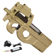 FN Herstal P90 Standard Komplettset Airsoft S-AEG 6mm BB Dark Earth