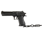 Nuprol Schlsselanhnger Israel Eagle Pistole 1:4 Miniaturmodell schwarz